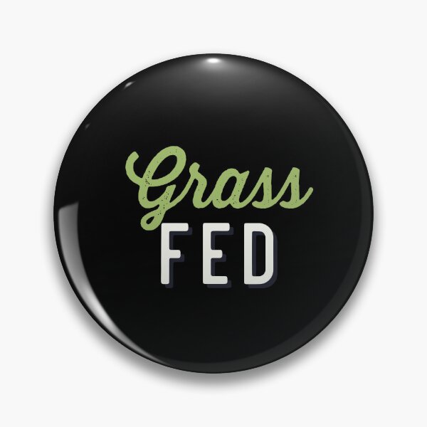 Item preview, Grass Fed - Funny Vegetarian and Vegan Design designed and sold by JoyTop.