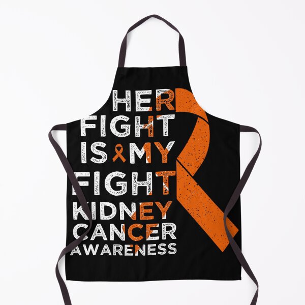 Item preview, Her Fight Is My Fight Kidney Cancer Awareness Orange Ribbon Vintage designed and sold by cssdru.