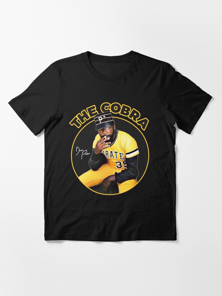 theSteelCityTshirts Dave Parker The Cobra Pittsburgh Baseball Fan T Shirt Classic / Black / 5 X-Large