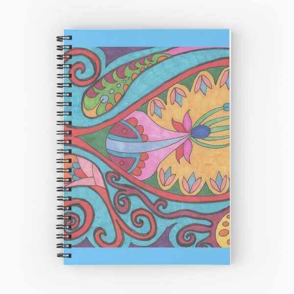 Item preview, Paisley abstract colourful pattern designed and sold by Lynn Excell.