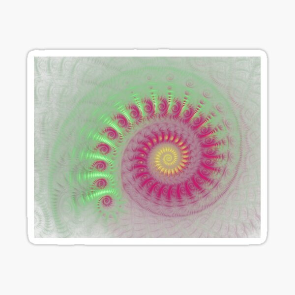 Fractal 125 Sticker