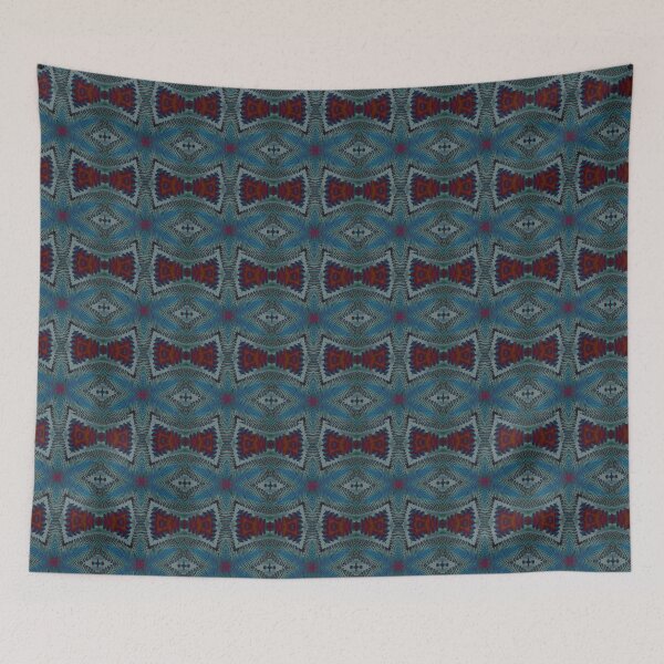 Item preview, African print Colorful blue, red, purple and light green colors.  designed and sold by NaniniDesigns.
