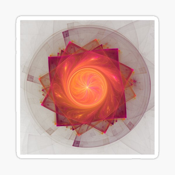 Fractal 126 Sticker