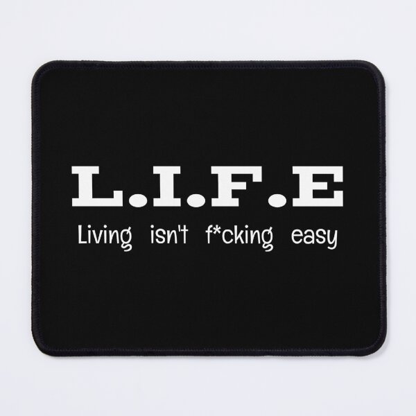 Item preview, Living isn't easy designed and sold by vanedwards5150.