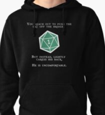 Natural 1 - Orc (White) Pullover Hoodie