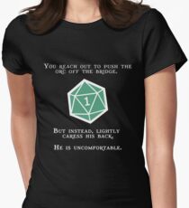 Natural 1 - Orc (White) Women's Fitted T-Shirt