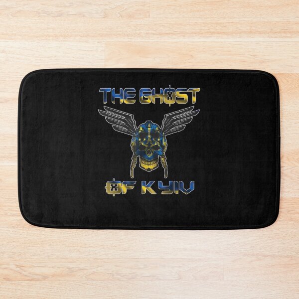 Item preview, The Ghost of Kyiv, Stand With Ukraine Ukrainian Flag designed and sold by KimbempeCB.