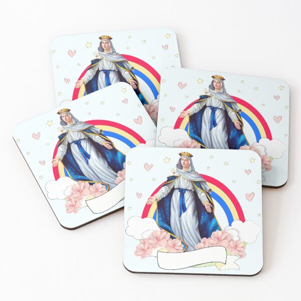 Item preview, Mary Mother Of Jesus rainbow designed and sold by josephfanous.