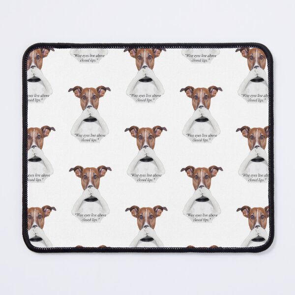 Item preview, Fantasy Dog gossiping too much light-hearted Quotation  designed and sold by NovawayDirect.