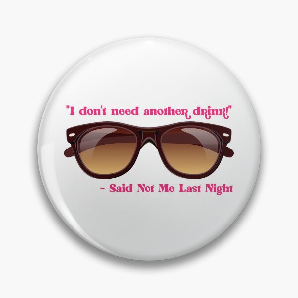 Item preview, I Don’t Need Another Drink…! Pink (on White) designed and sold by PawsitiveMum.