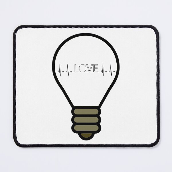 Item preview, LOVE AND LIGHT BULB PULSE designed and sold by vazqpete.