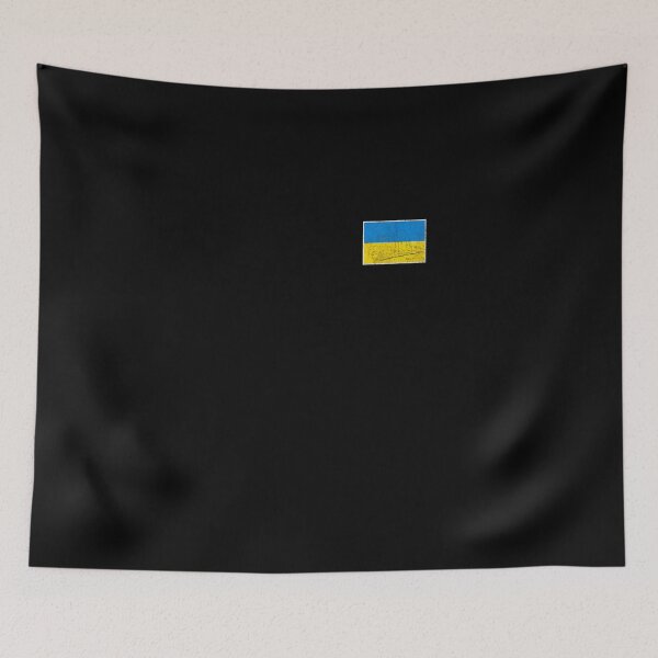 Item preview, Ukraine Flag With Vintage Ukrainian National Colors designed and sold by KimbempeCB.