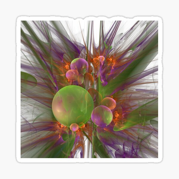 Fractal 134 Sticker