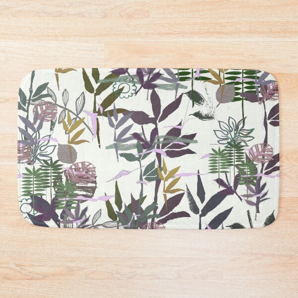 Item preview, FOLIAGE MELANGE WHITE designed and sold by KINGTOUCAN.