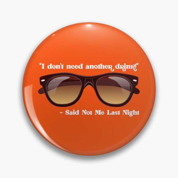 Item preview, I Don’t Need Another Drink…! (on Orange) designed and sold by PawsitiveMum.