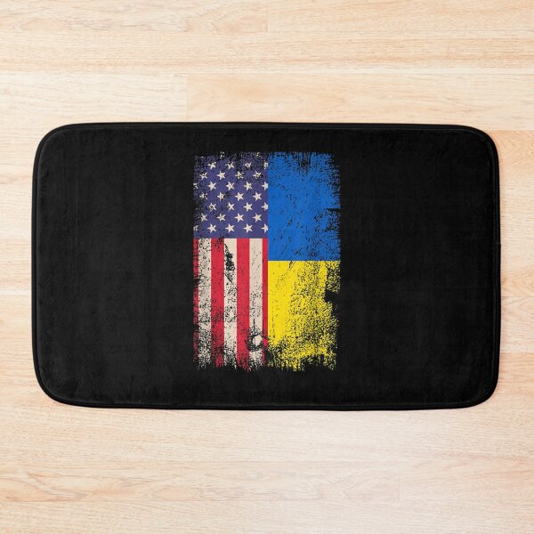 Item preview, Ukrainian American Flag Ukraine USA Roots designed and sold by KimbempeCB.