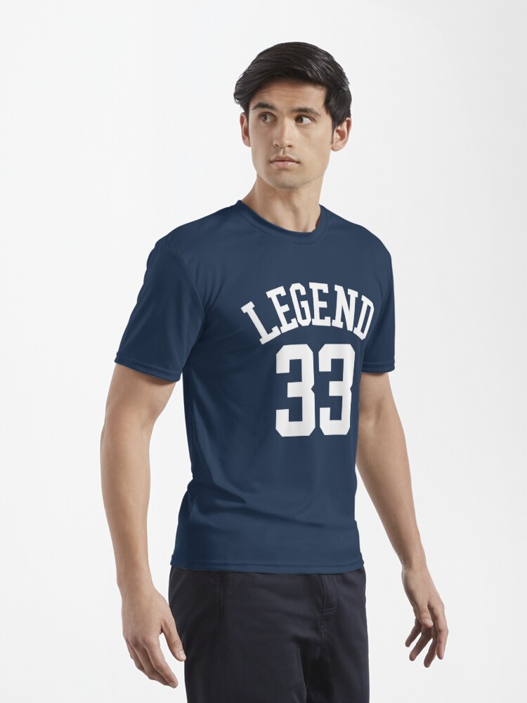 Retro Larry 'Legend' Bird Jersey T-Shirt graphics t shirt Oversized t-shirt  workout shirts for men