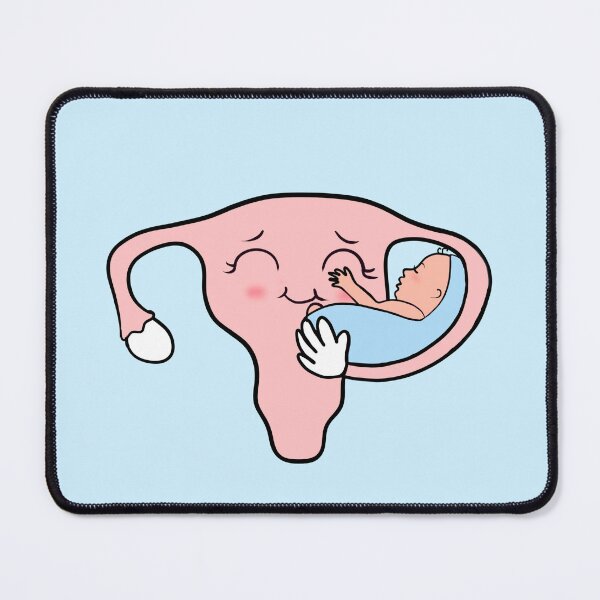 Item preview, Pregnant uterus with baby boy designed and sold by Mermaidssparkle.