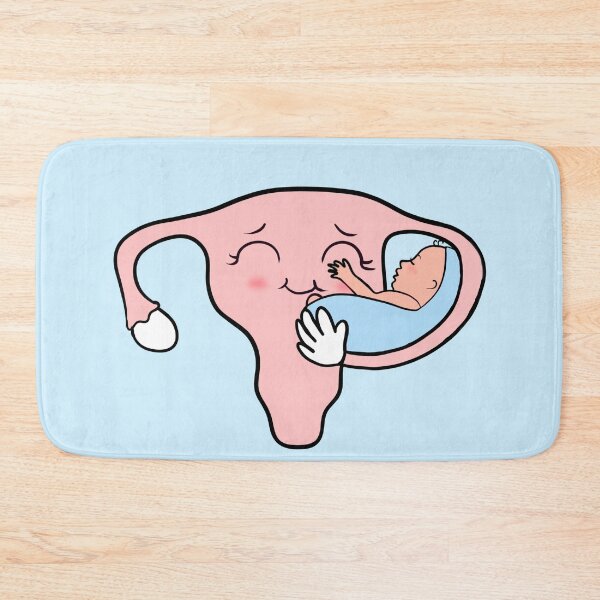 Item preview, Pregnant uterus with baby boy designed and sold by Mermaidssparkle.