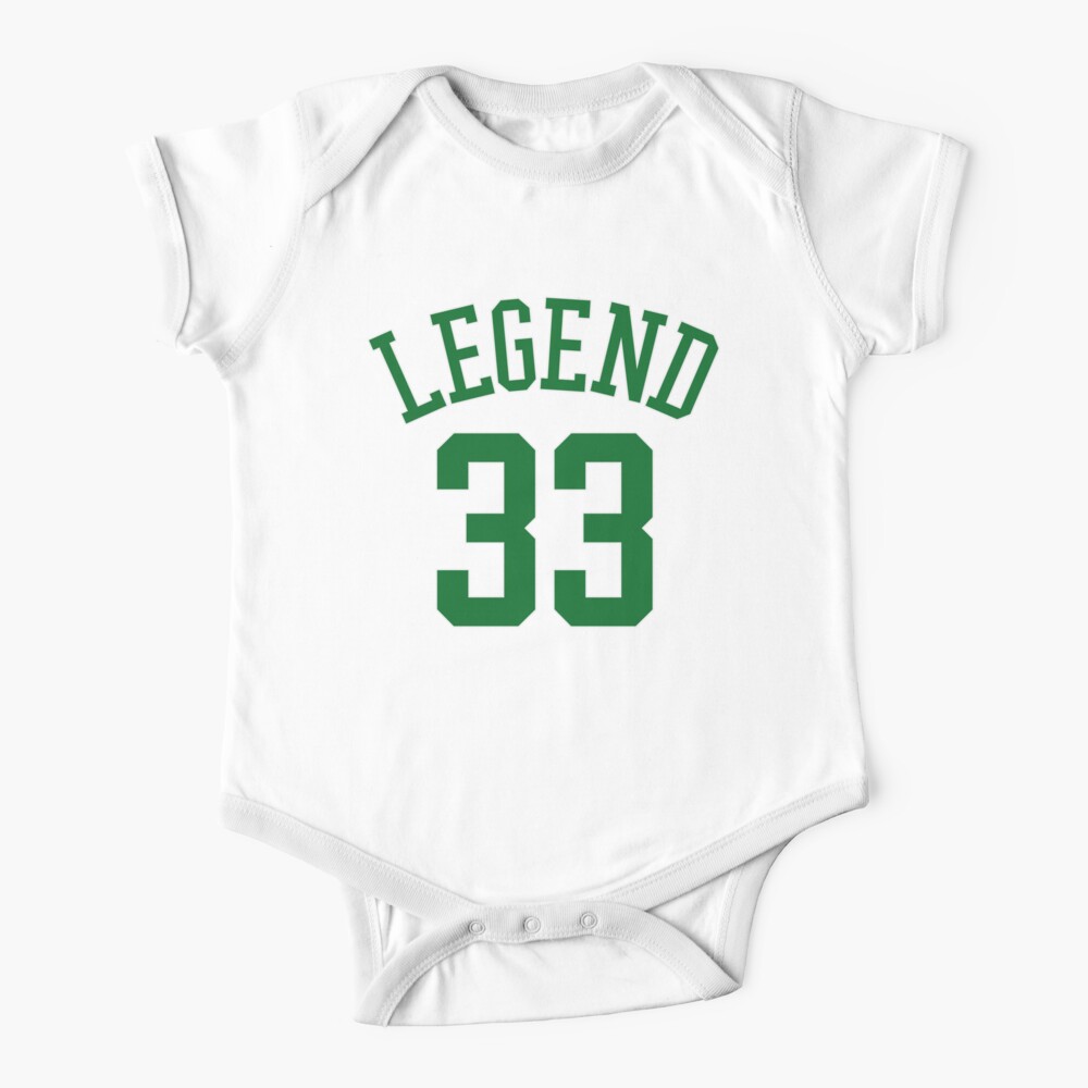 Retro Larry 'Legend' Bird Jersey Baby One-Piece