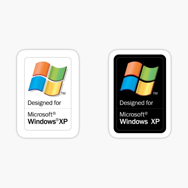 Designed for Windows XP Sticker