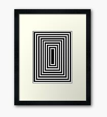 The Tunnel Framed Print