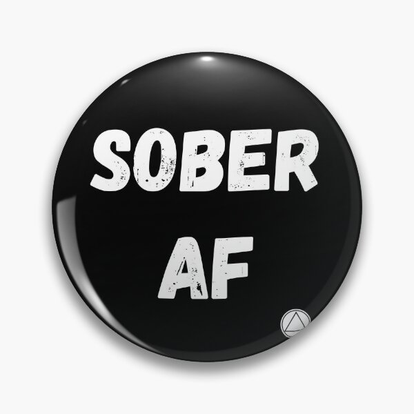 Item preview, Sober AF Merchandise designed and sold by Happy-Ai.