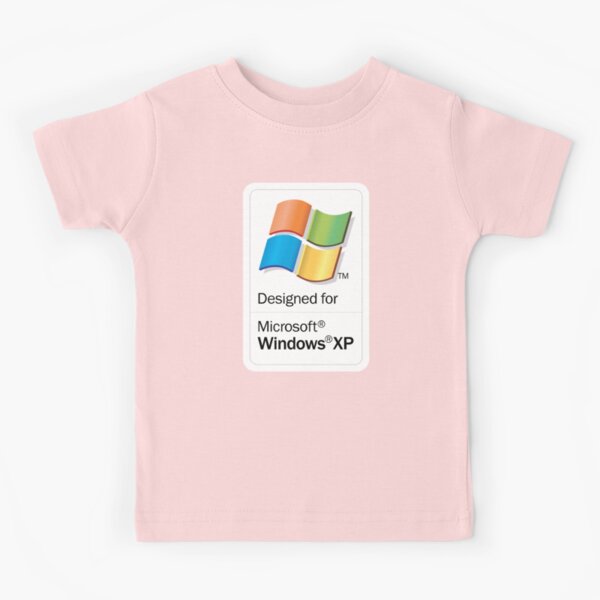 Designed for Microsoft Windows XP Kids T-Shirt for Sale by Biochao