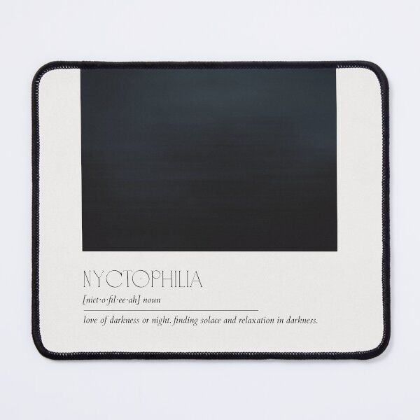 Item preview, Nyctophilia Definition designed and sold by Geo Gia.