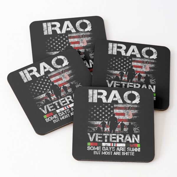 Item preview, Iraq Veteran Flag Vintage T-shirt U.S. Army Veterans Day designed and sold by RovonHampton.