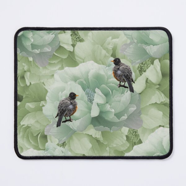Item preview, Two Robins in the Garden designed and sold by Designsbyshell.
