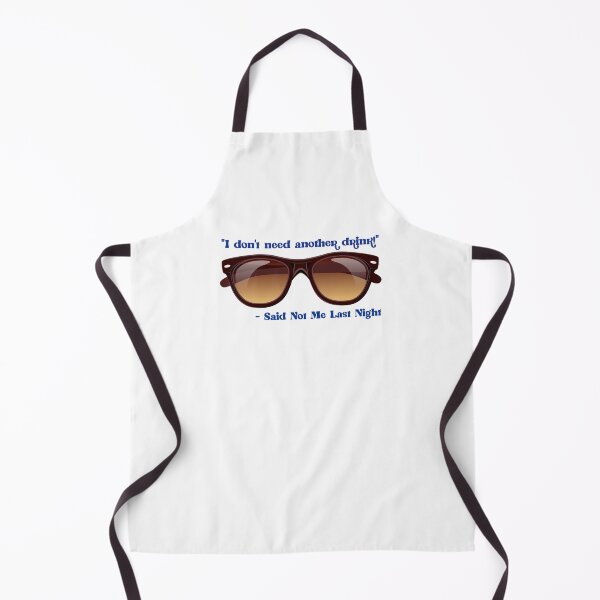 Item preview, I Don’t Need Another Drink…! Blue (on White) designed and sold by PawsitiveMum.