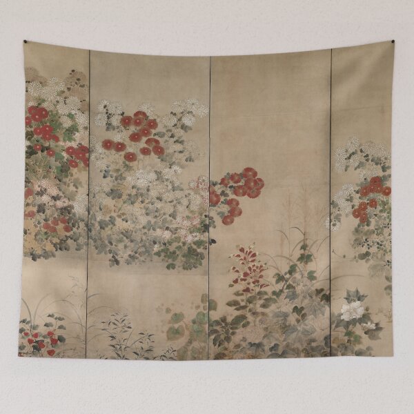 Item preview, Flowers and Grasses designed and sold by japanese-ukiyoe.