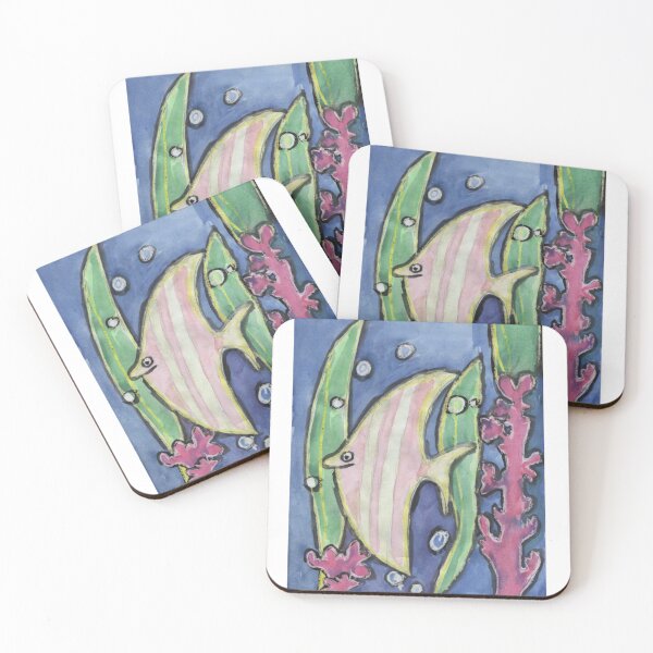 Item preview, Angelfish Among Algae designed and sold by mila-ola.