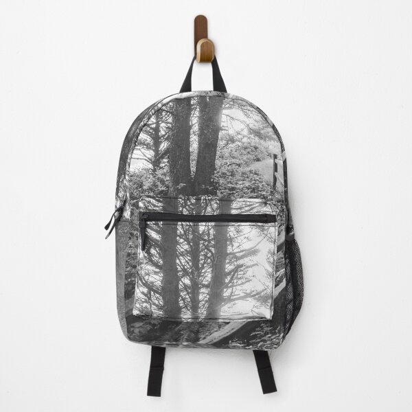 Item preview, Forest Trail-Oregon Coast-Black and White designed and sold by anthonylonder.