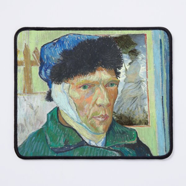Item preview, Subtly Ruined Van Gogh - Woman with a Parasol - Madame Monet and Her Son designed and sold by weavernap.