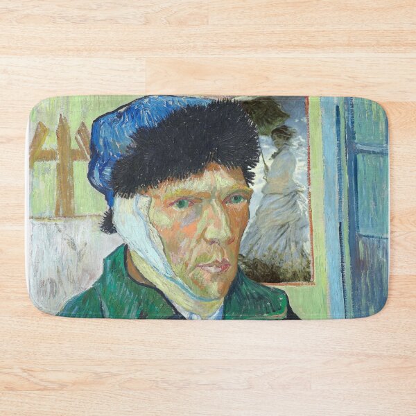 Item preview, Subtly Ruined Van Gogh - Woman with a Parasol - Madame Monet and Her Son designed and sold by weavernap.