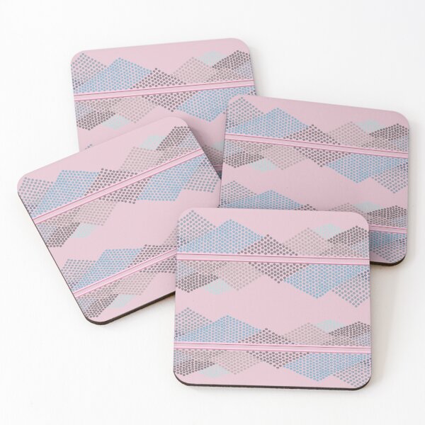 Item preview, Mountain Dot Pattern designed and sold by MazerolleArt.