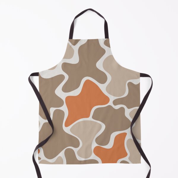 Item preview, Liquid Abstract Pattern Orange Brown designed and sold by BeatrisVeres.