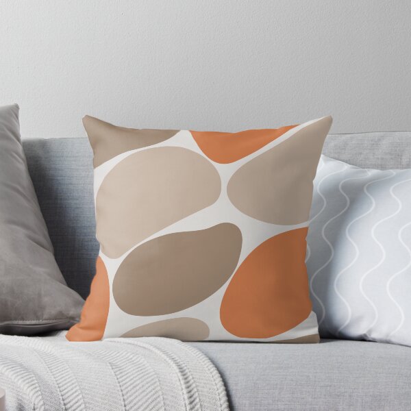 Item preview, Liquid Abstract Pattern Orange Brown designed and sold by BeatrisVeres.
