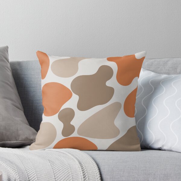 Item preview, Liquid Abstract Pattern Orange Brown designed and sold by BeatrisVeres.