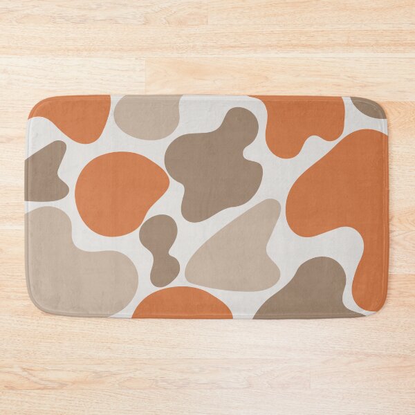 Item preview, Liquid Abstract Pattern Orange Brown designed and sold by BeatrisVeres.