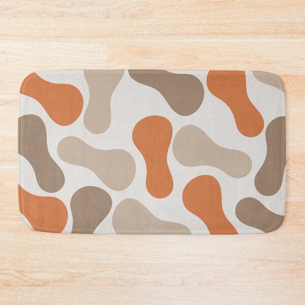 Item preview, Liquid Abstract Pattern Orange Brown designed and sold by BeatrisVeres.