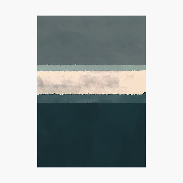 Vista previa del artículo con la obra «Mark Rothko azul y gris 1962», diseñado y vendido por Artone369.