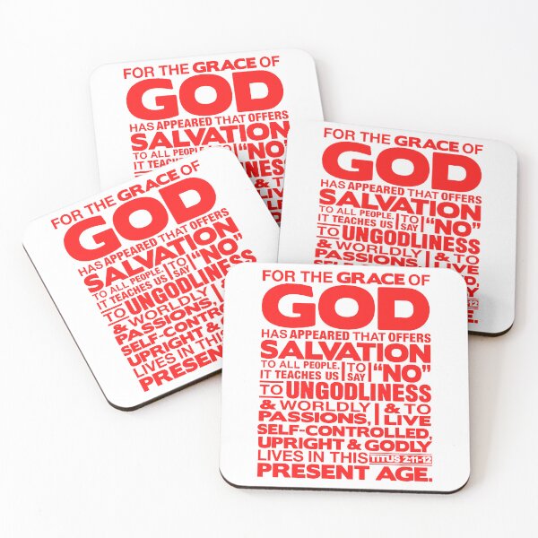 Item preview, Titus 2:11-12 Grace of God designed and sold by plushism.