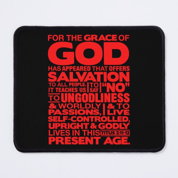 Item preview, Titus 2:11-12 Grace of God designed and sold by plushism.
