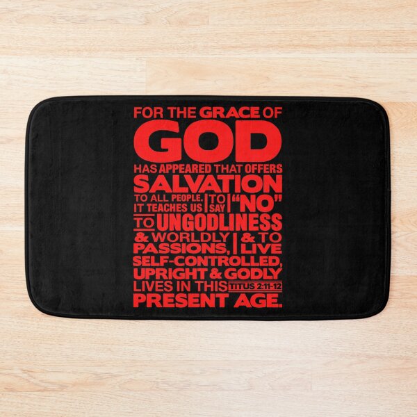 Item preview, Titus 2:11-12 Grace of God designed and sold by plushism.
