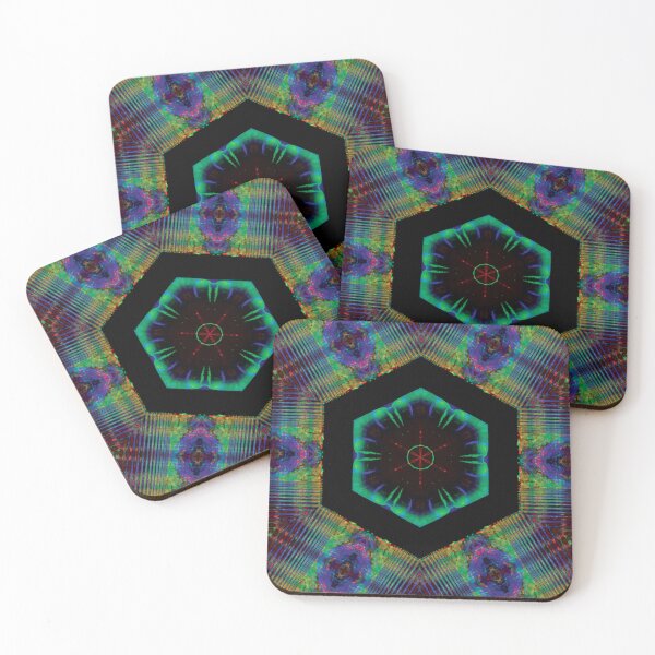 Item preview, Opal Kaleidoscopic Abstract Art | Optical Illusion | StokedUpArt designed and sold by StokedUpArt.