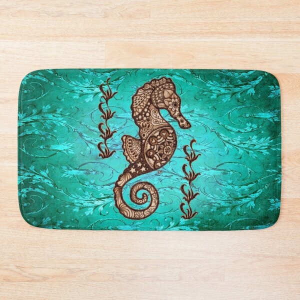 Item preview, Seahorse Tangle Woodburn designed and sold by MoodyMuseArt.