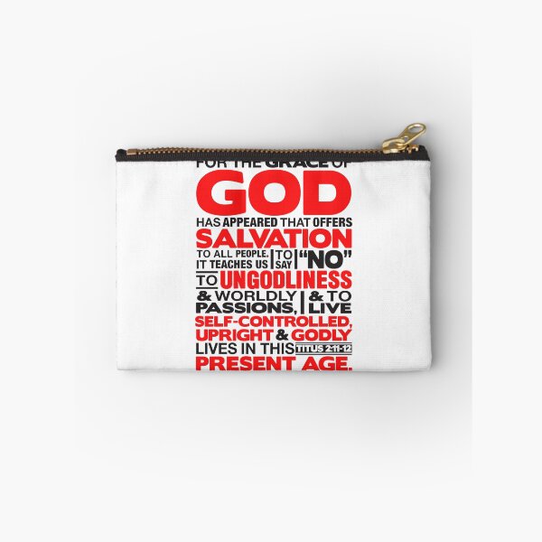 Item preview, Titus 2:11-12 Grace of God designed and sold by plushism.